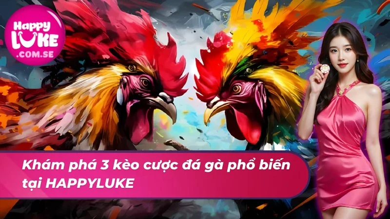 Khám phá 3 kèo cược đá gà phổ biến tại nhà cái