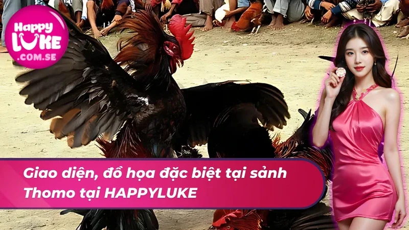 Đá Gà Thomo - Đỉnh Cao Đá Gà Cùng Nhiều Thắng Lớn Cùng HAPPYLUKE! 3 Giao diện đỉnh cao của Đá gà Thomo