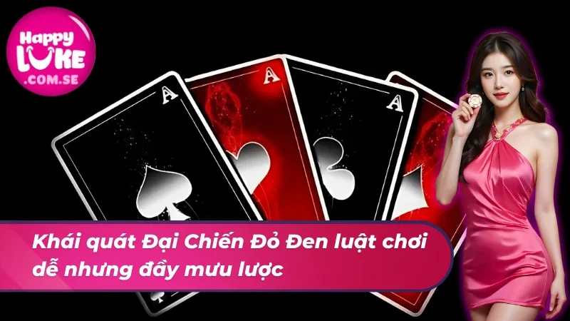Đại Chiến Đỏ Đen dễ chơi đối với mọi đối tượng 