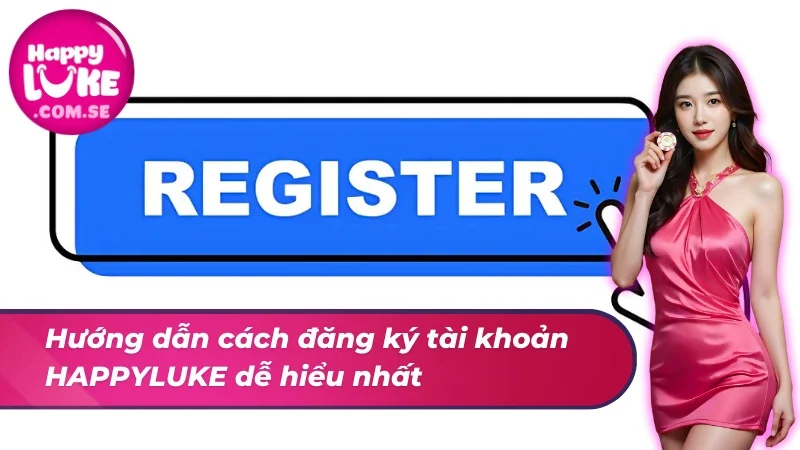 Hướng dẫn cách đăng ký HAPPYLUKE dễ hiểu nhất