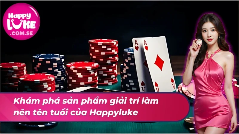 Sản phẩm giải trí làm nên tên tuổi của Happyluke