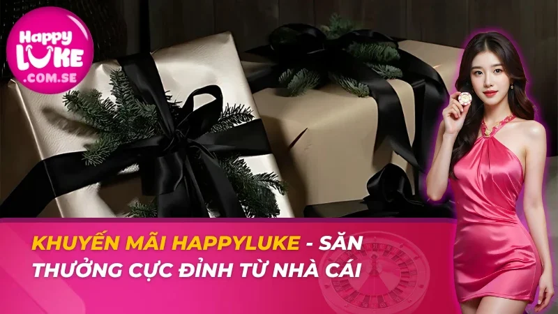 Khuyến Mãi HAPPYLUKE - Săn Thưởng Cực Đỉnh Từ Nhà Cái 1 Khuyến Mãi