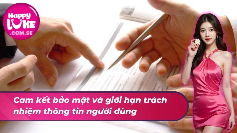 Có giới hạn rõ ràng về miễn trừ trách nhiệm với người dùng 