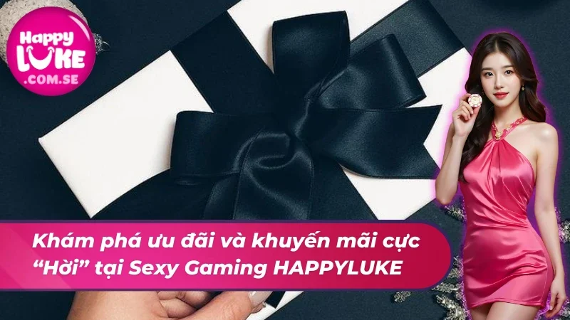 Sexy Gaming HAPPYLUKE - Sảnh Cược Live Casino Đẳng Cấp 6 Khám phá ưu đãi và khuyến mãi độc quyền Sexy Gaming
