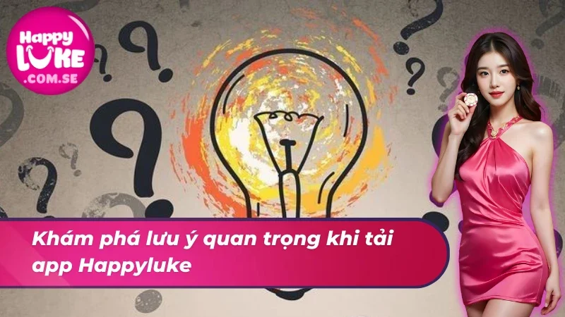 Lưu ý tải app Happyluke cực đầy đủ
